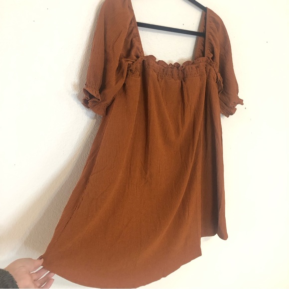 NWOT - Burnt Orange Dress - Picture 3 of 5